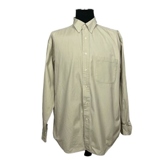 Eddie Bauer 100% Cotton Button Front Shirt - Men’s L - Picture 1 of 7
